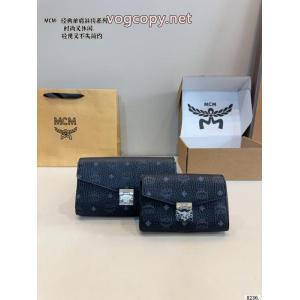 Mcm上質レザーチェーンバッグショルダーショルダーバッグ丈夫で長持ち