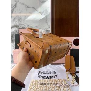 mcm新作Visetos Munchenトランペットトートバッグショルダーバッグ