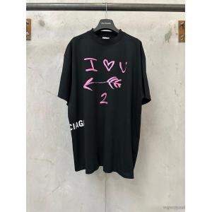 ブランド 品 スーパー コピー販売通販 VIPセールで奇跡即発送 在庫処分SALEBALENCIAGA半袖Tシャツ